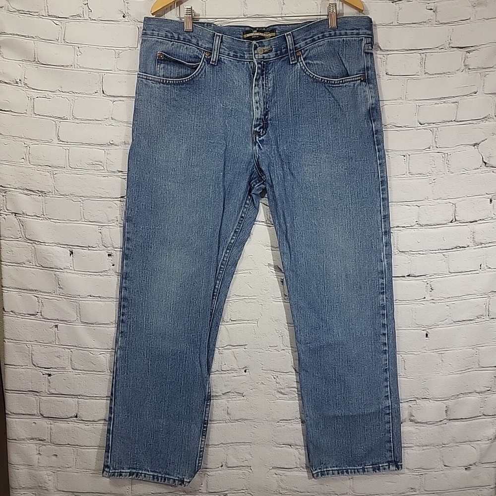 Lee Jeans Mens 38X29 Lee Regular‎ Fit 100% Cotton Workwear Cowboy